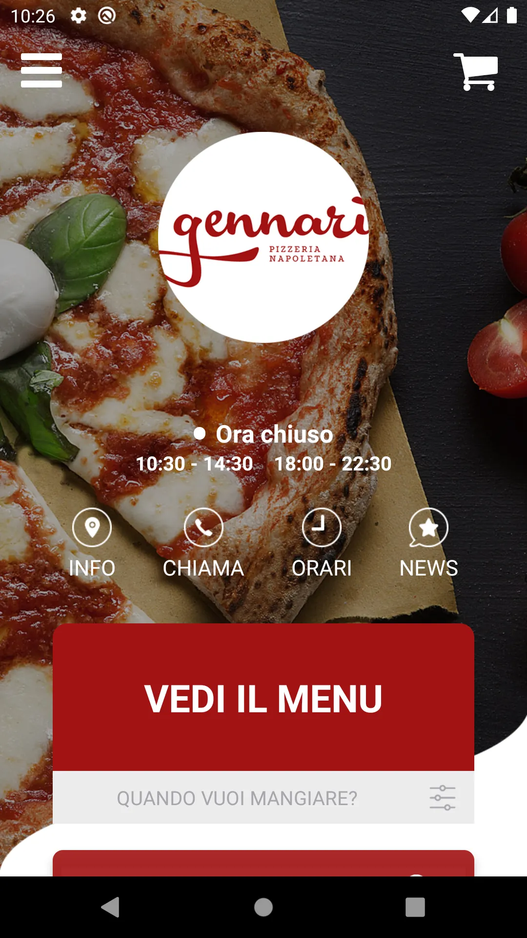 Pizzeria Gennarì | Indus Appstore | Screenshot