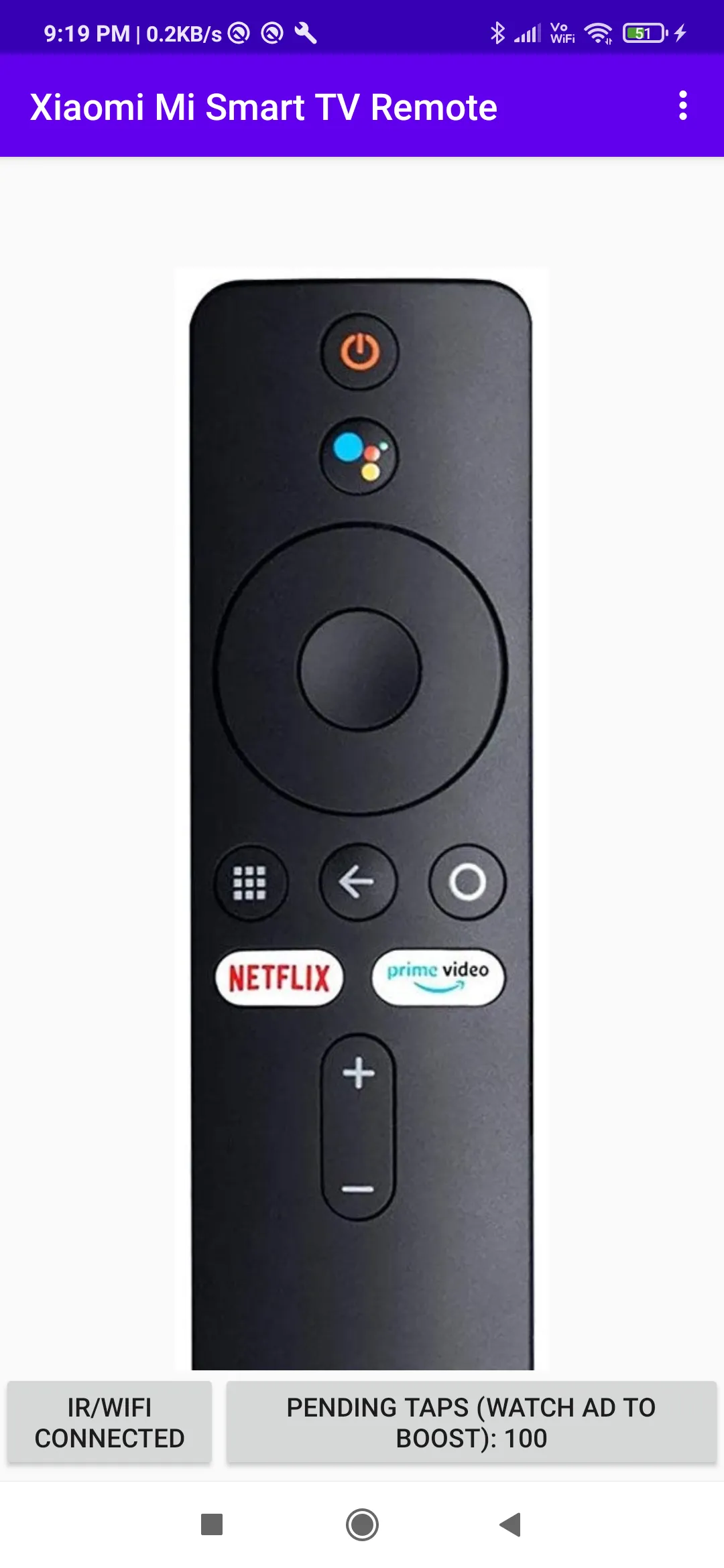 Xiaomi Mi Tv Remote | Indus Appstore | Screenshot