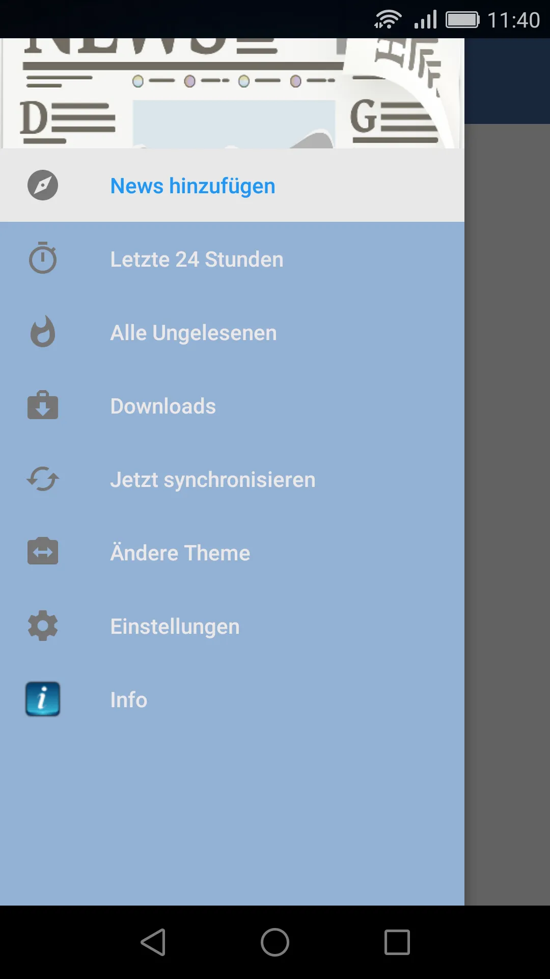 Deutsche Zeitungen | Indus Appstore | Screenshot