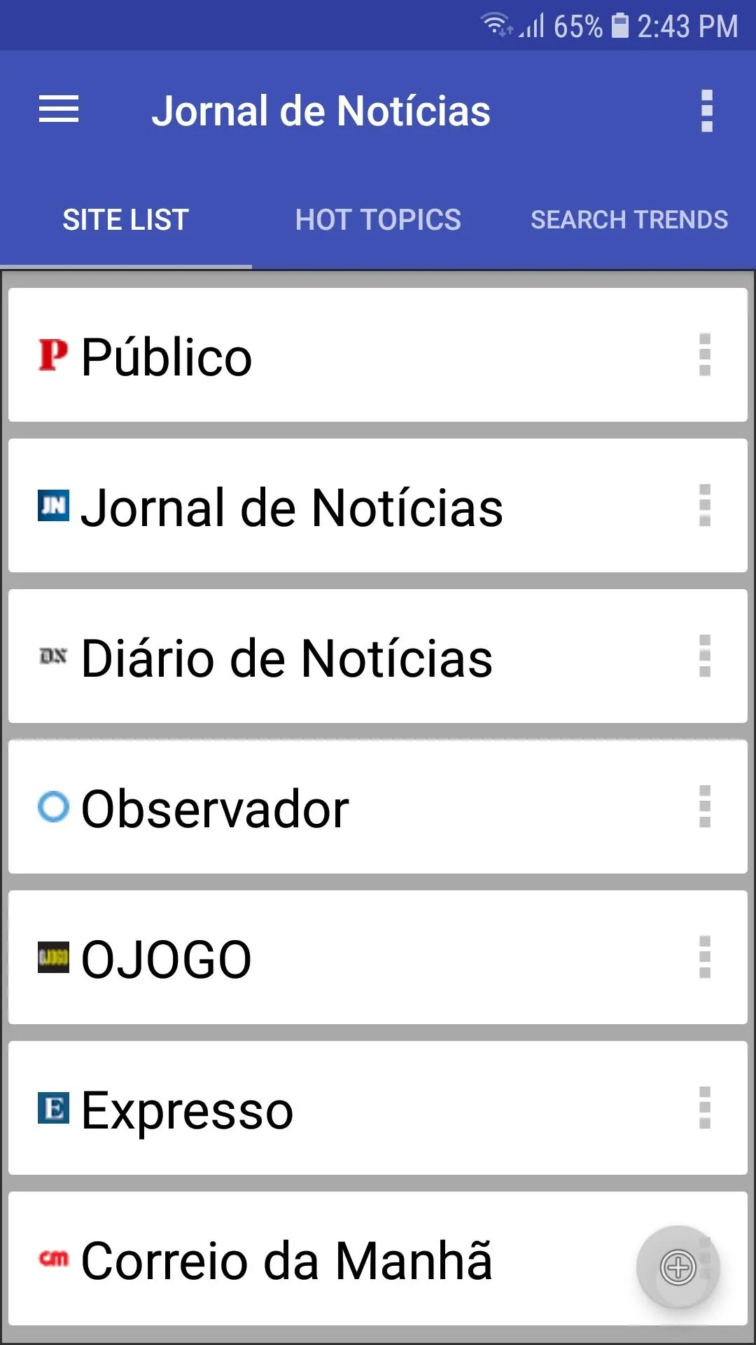 Jornal de Notícias | Indus Appstore | Screenshot