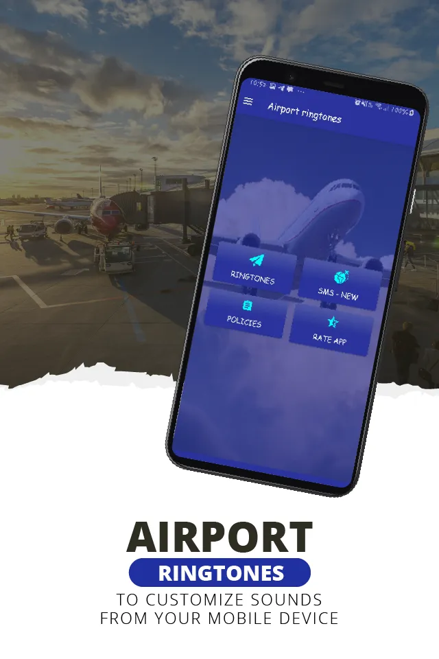 airport ringtones | Indus Appstore | Screenshot