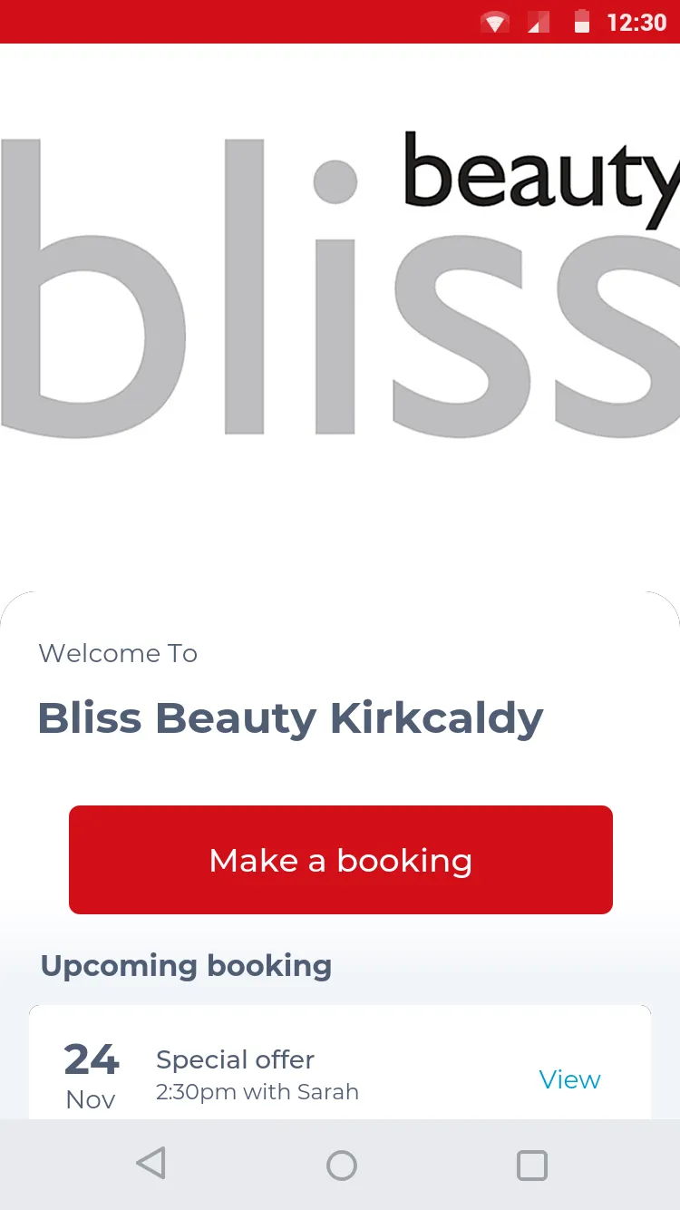 Bliss Beauty Kirkcaldy | Indus Appstore | Screenshot