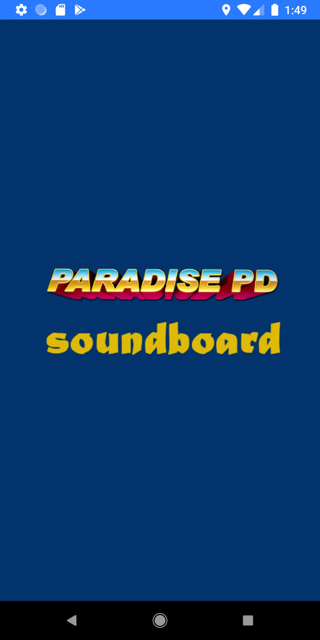 Paradise PD Soundboard | Indus Appstore | Screenshot