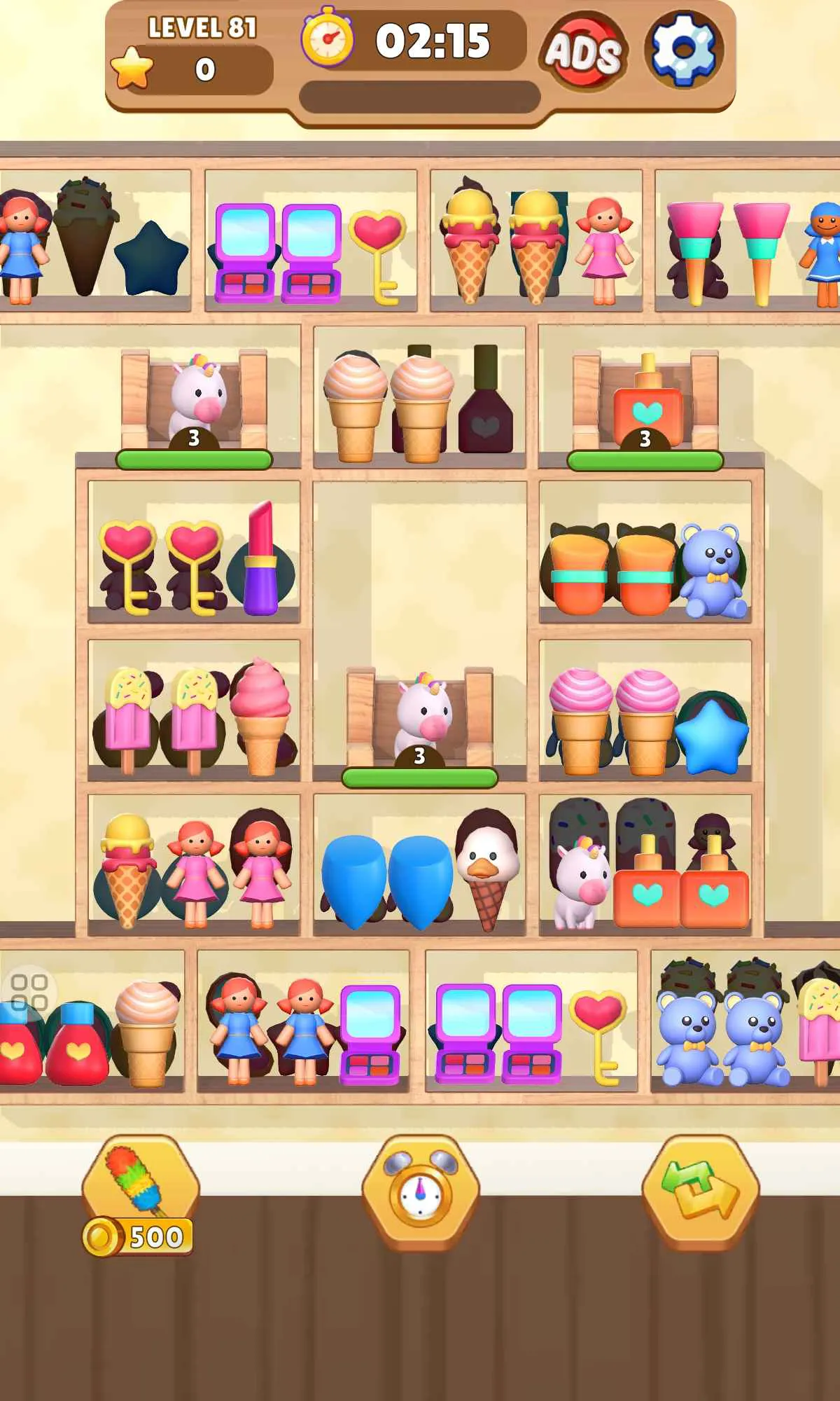 Triple Minded: 3D Sorting Game | Indus Appstore | Screenshot