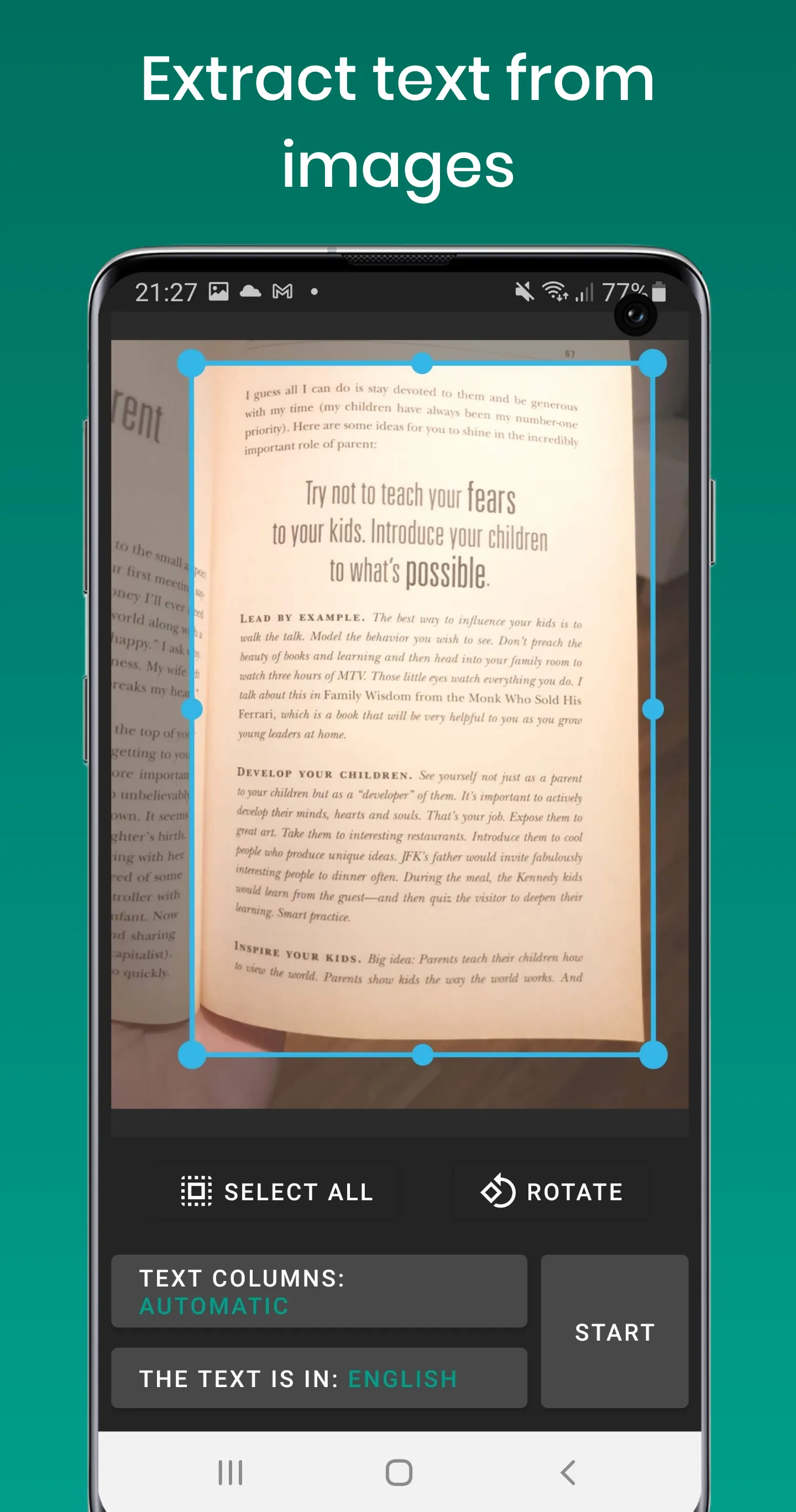 Text Fairy (OCR Text Scanner) | Indus Appstore | Screenshot