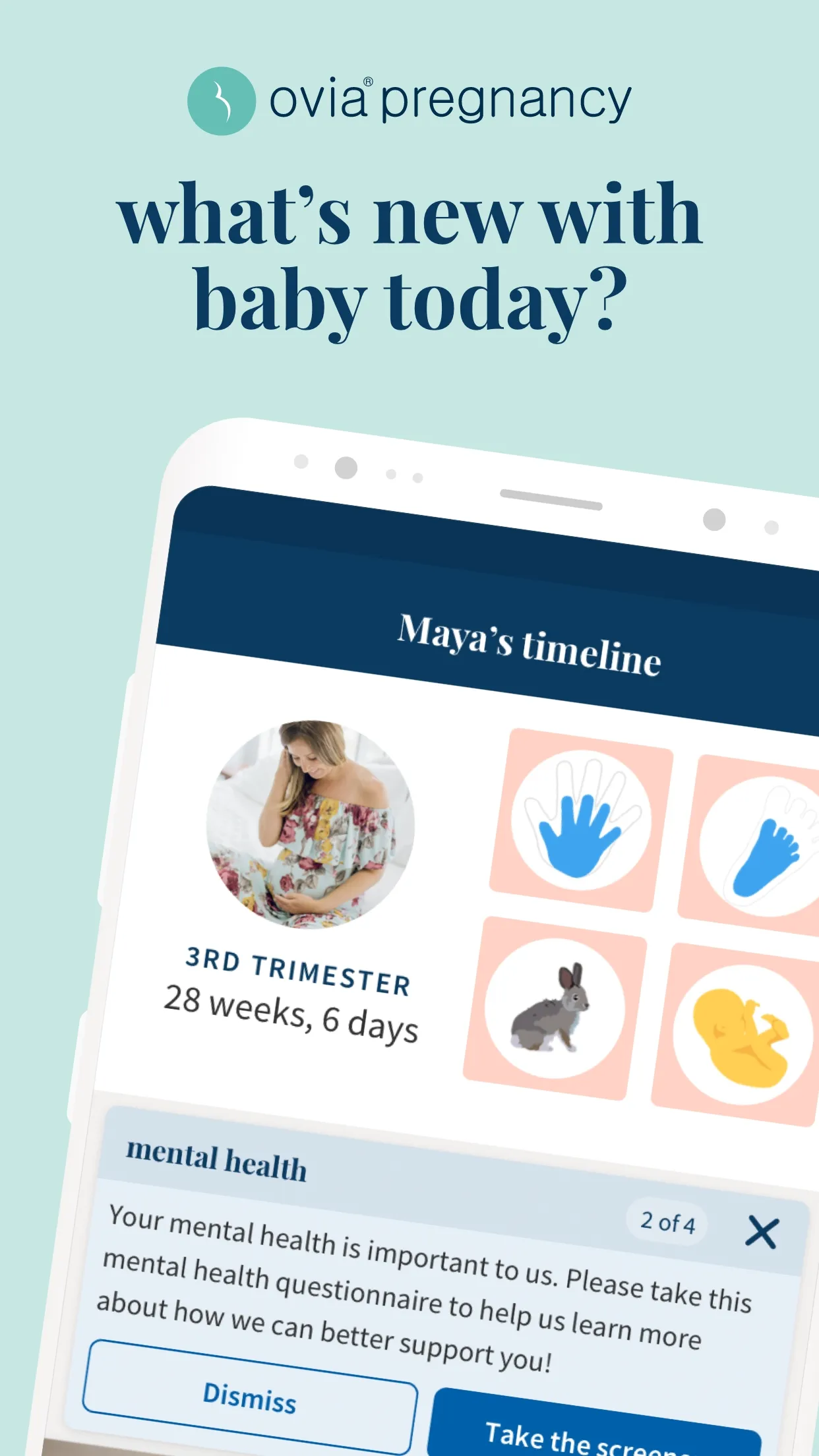 Ovia Pregnancy & Baby Tracker | Indus Appstore | Screenshot