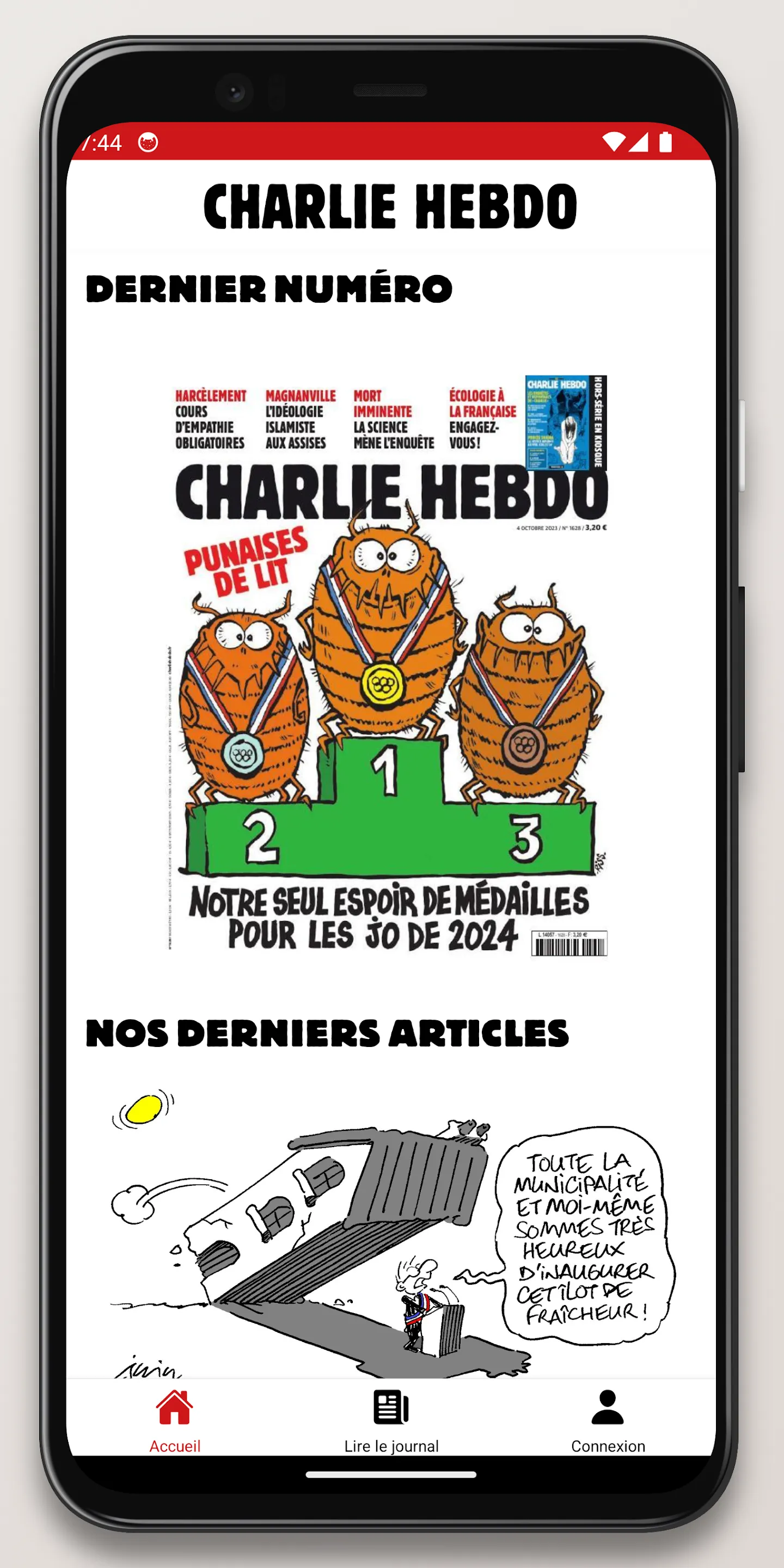 Charlie Hebdo | Indus Appstore | Screenshot