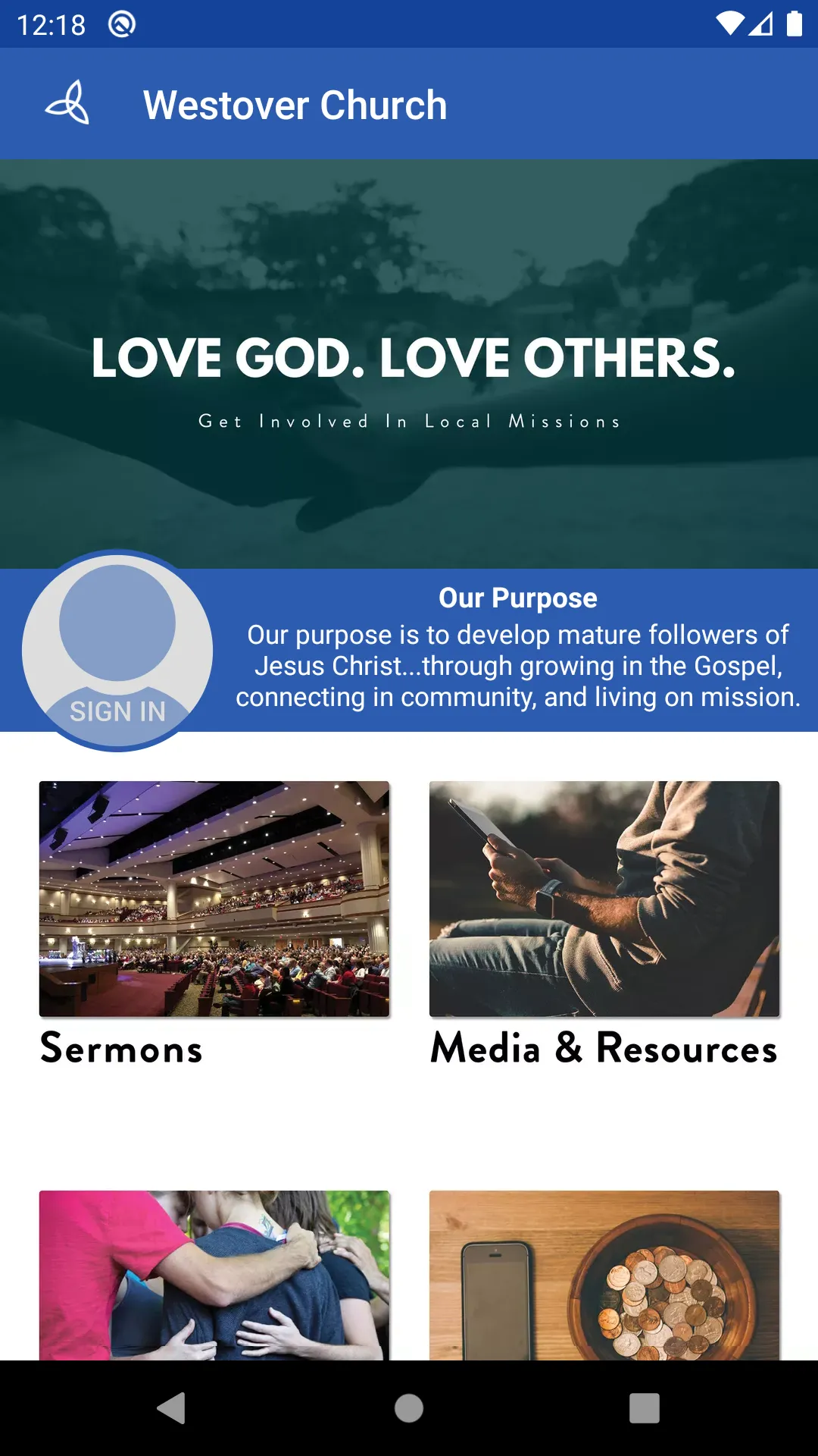 Westover Church | Indus Appstore | Screenshot