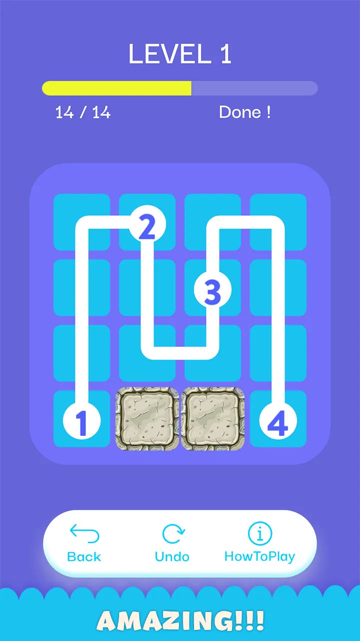 Fill one line number puzzle | Indus Appstore | Screenshot