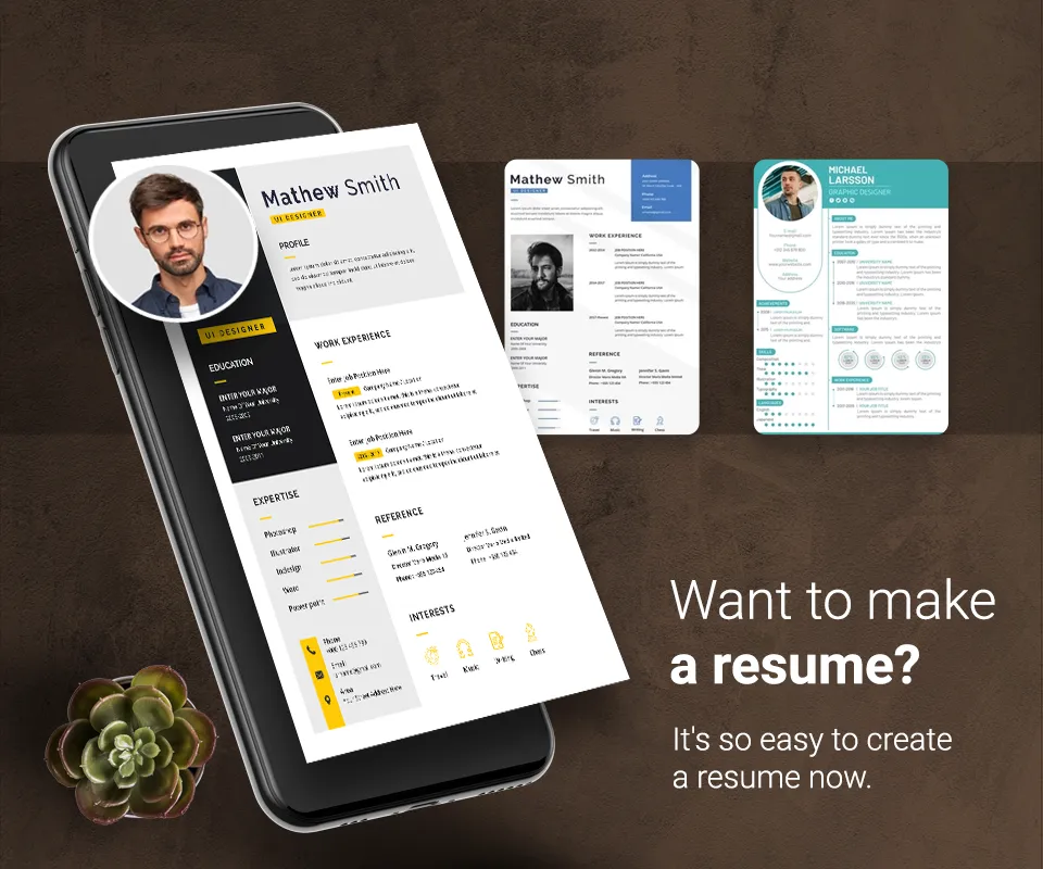 Resume & CV Maker | Indus Appstore | Screenshot