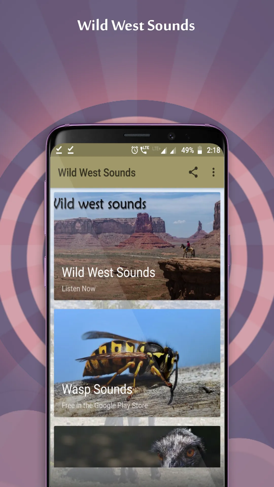 Wild West Sounds | Indus Appstore | Screenshot