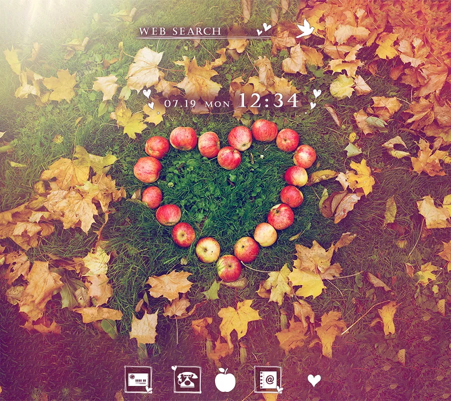 Apple Heart Theme | Indus Appstore | Screenshot