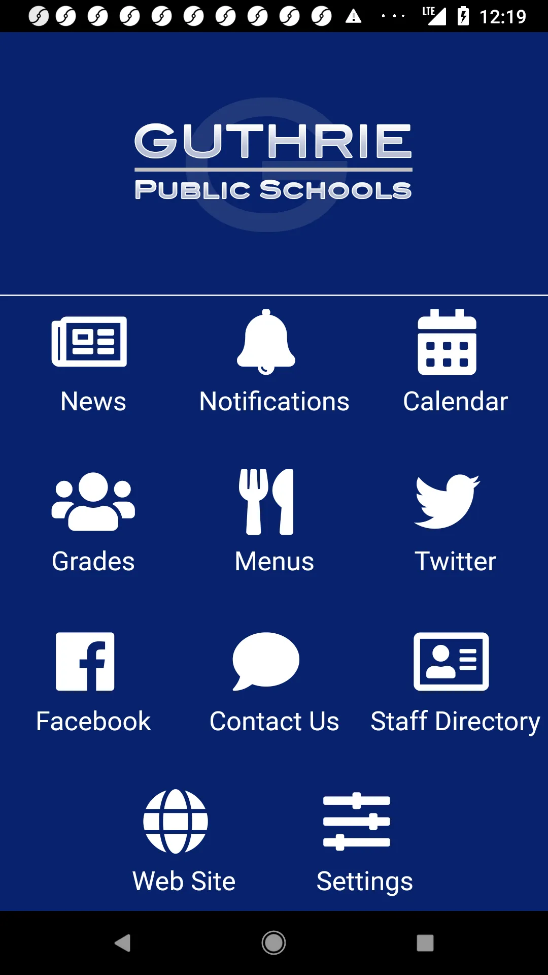 Guthrie Public Schools | Indus Appstore | Screenshot