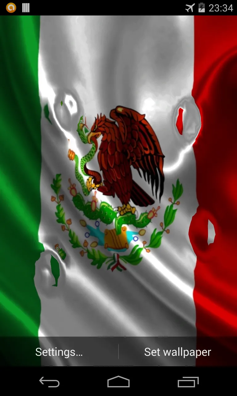 Flag of Mexico Live Wallpapers | Indus Appstore | Screenshot