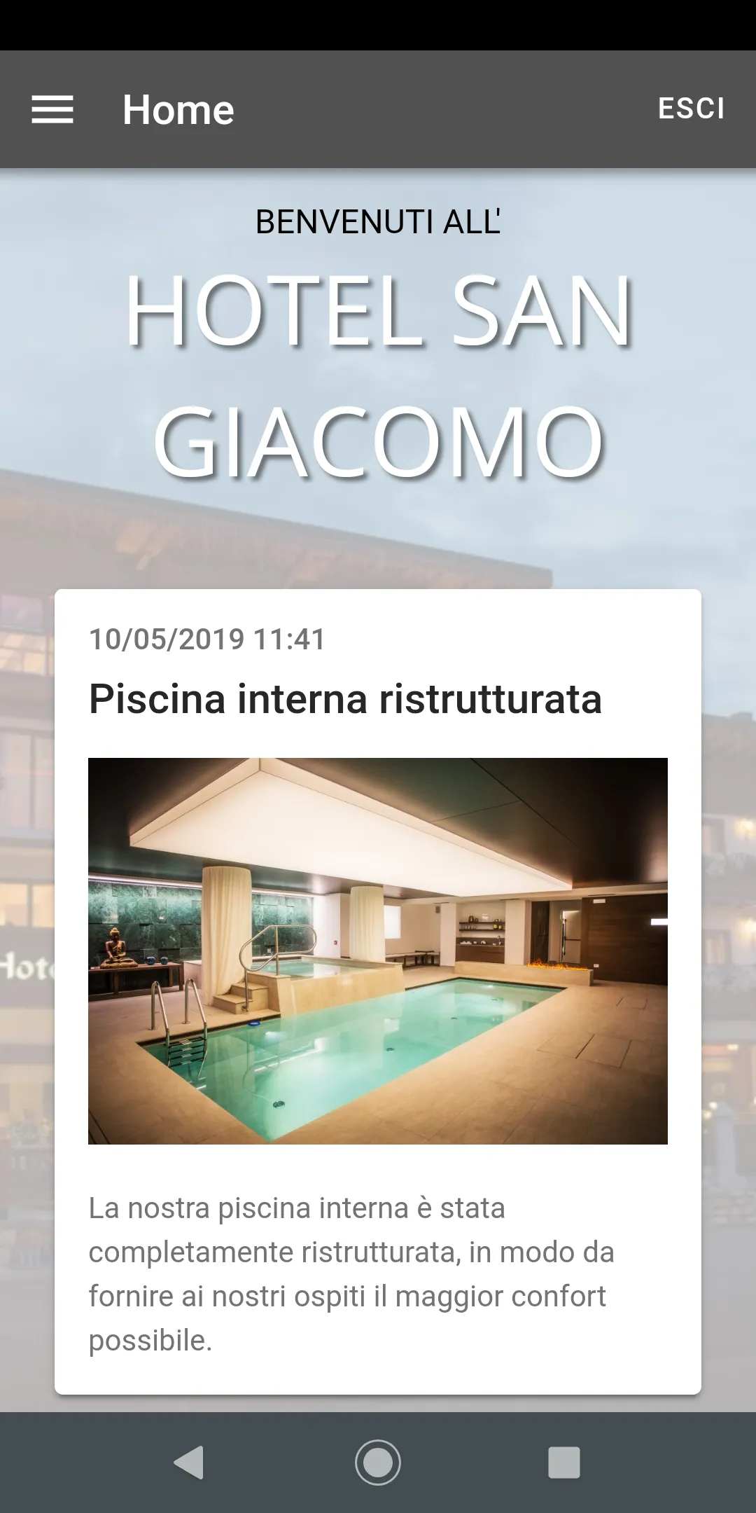 Hotel San Giacomo | Indus Appstore | Screenshot