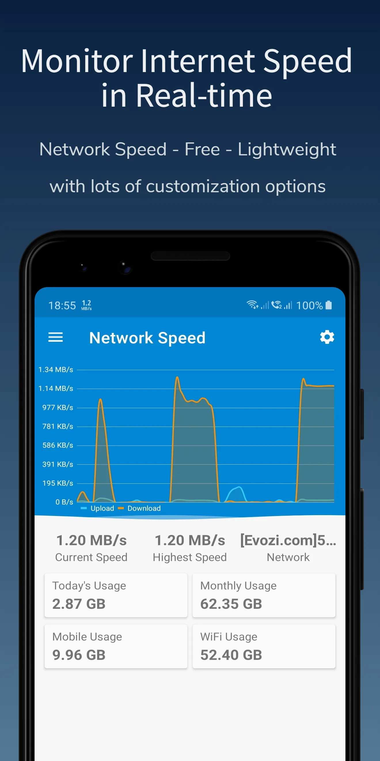 Network Speed - Speed Meter | Indus Appstore | Screenshot