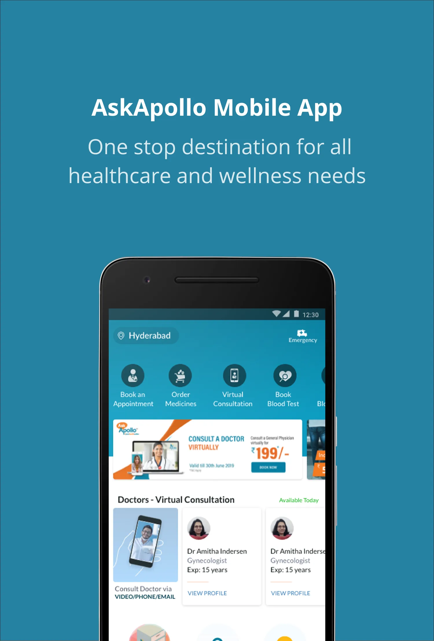 Ask Apollo — Consult Doctors,  | Indus Appstore | Screenshot