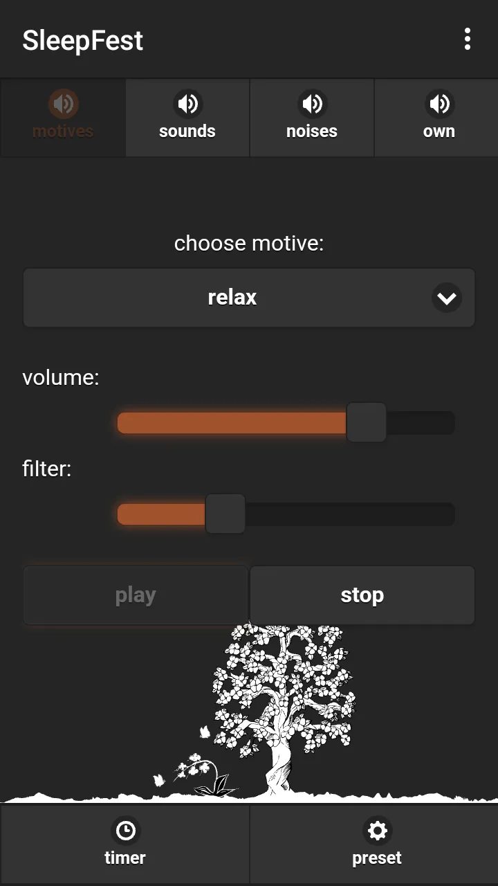 SleepFest relax sleep sounds | Indus Appstore | Screenshot