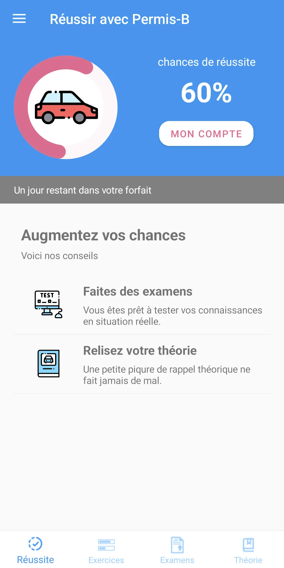 Permis-B.be | L'app officielle | Indus Appstore | Screenshot