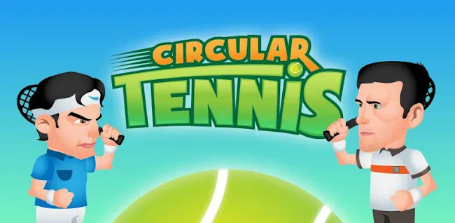 Circular Tennis 2 Player Games | Indus Appstore | Screenshot