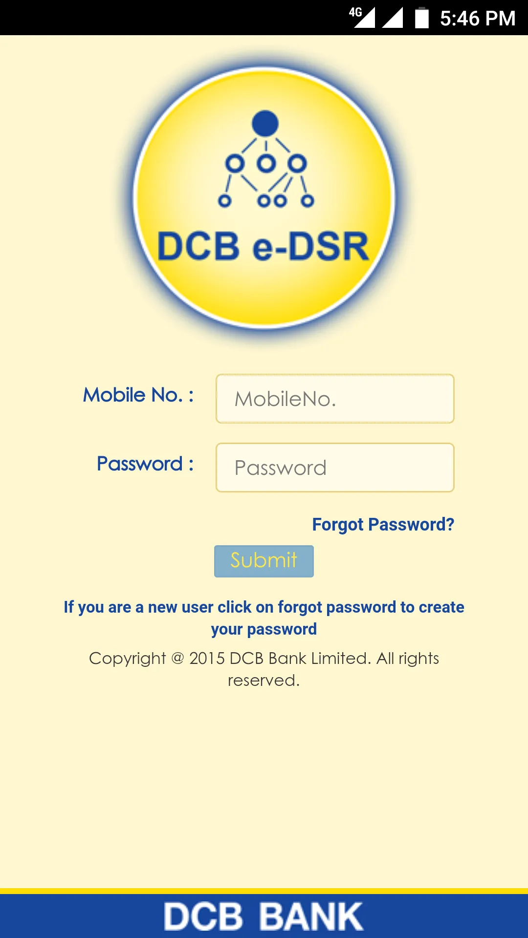 DCB Bank EDSR | Indus Appstore | Screenshot