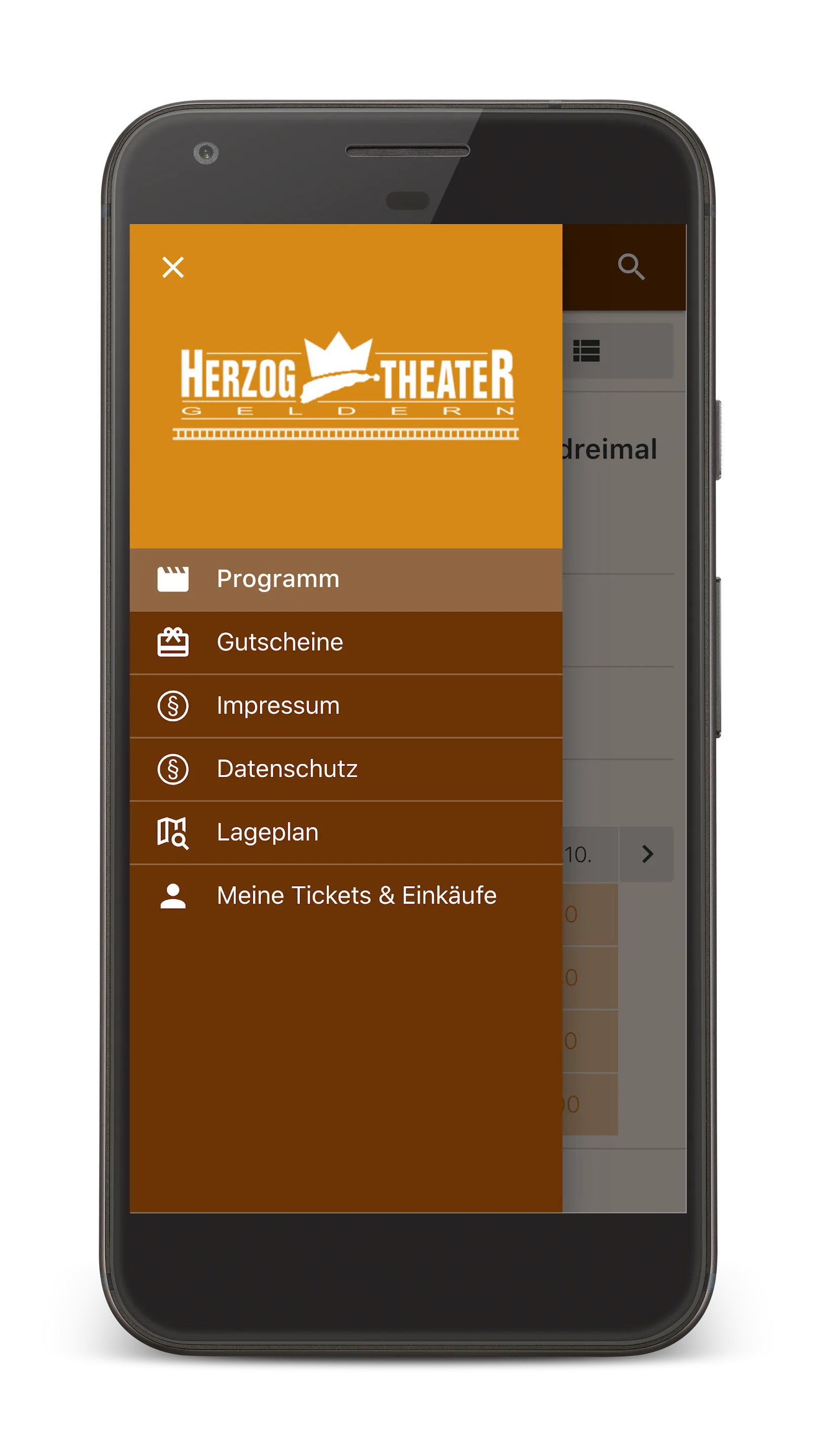 Herzogtheater Geldern | Indus Appstore | Screenshot