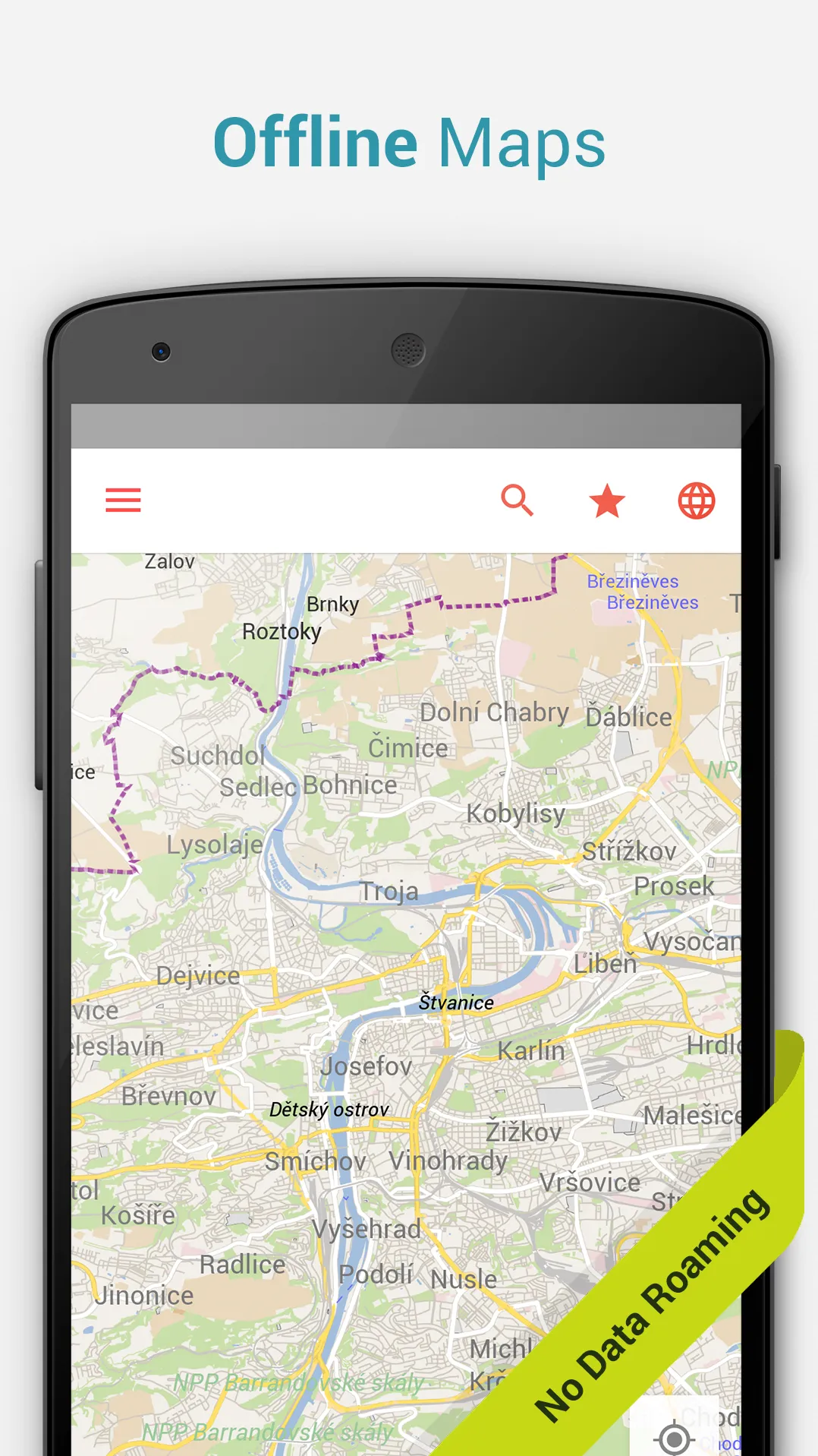 Prague Offline City Map | Indus Appstore | Screenshot