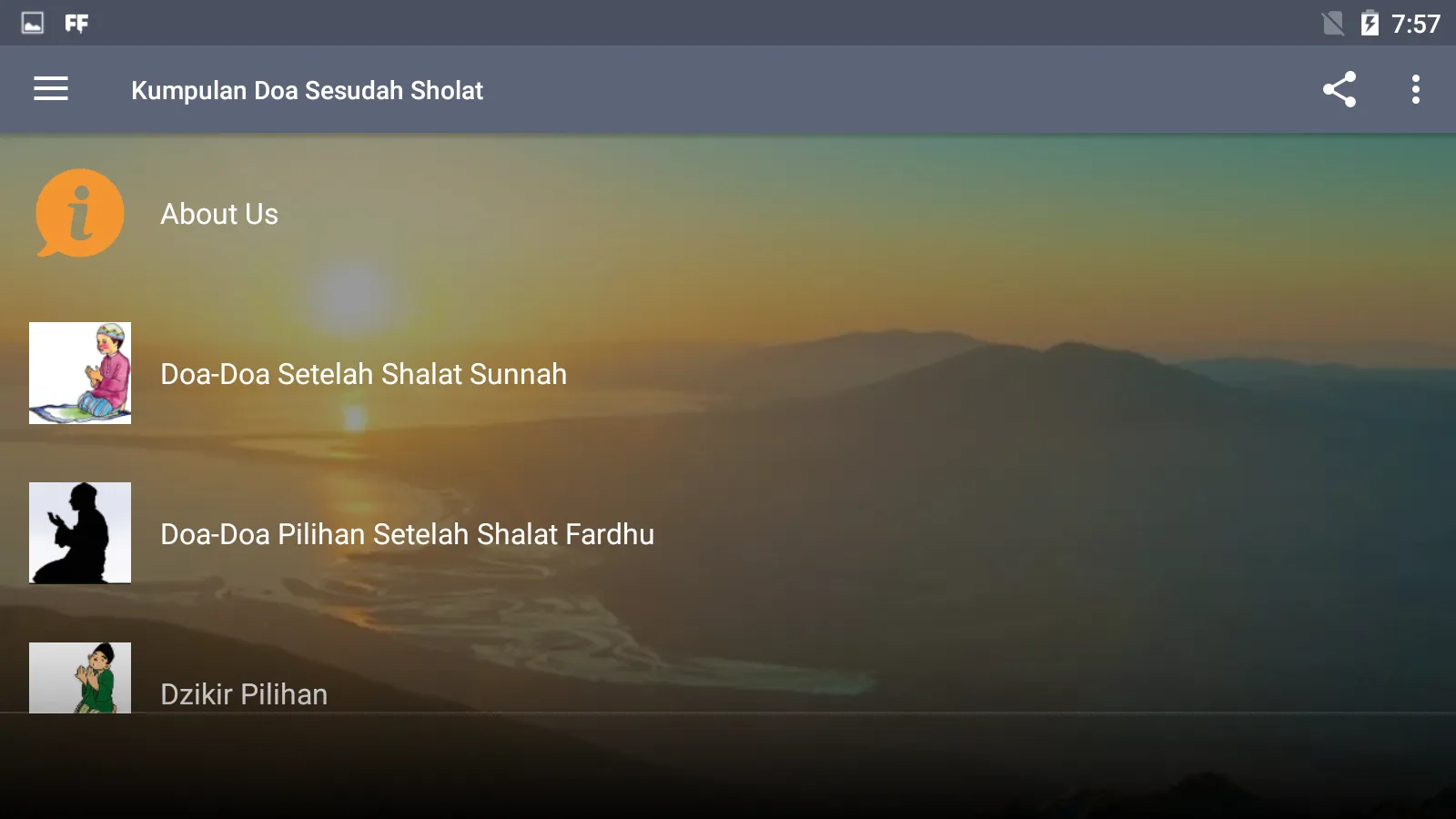 Kumpulan Doa Sesudah Sholat | Indus Appstore | Screenshot