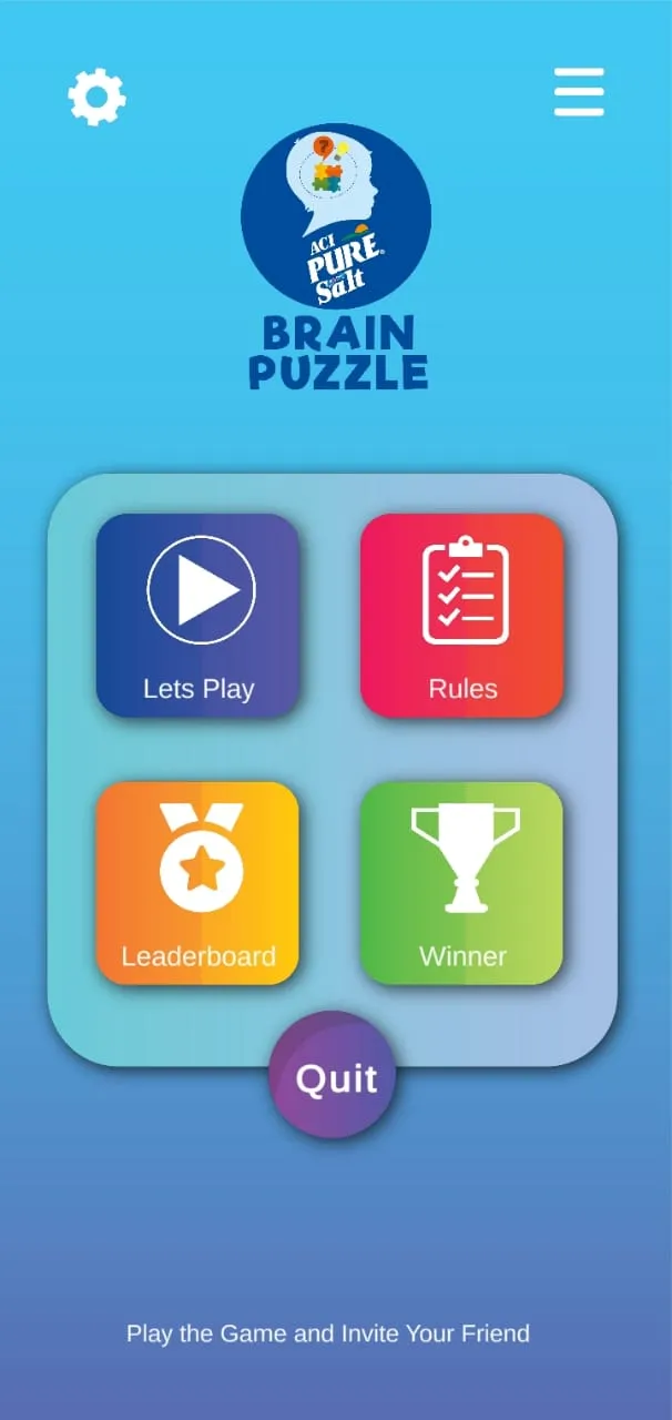 Brain Puzzle - ACI Pure Salt | Indus Appstore | Screenshot