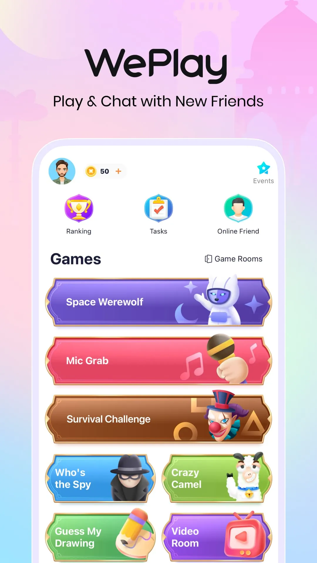 WePlay - Party Game & Chat | Indus Appstore | Screenshot