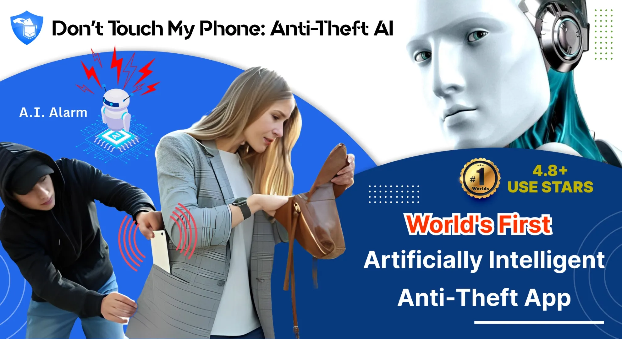 Ai Anti-Theft Dont Touch Phone | Indus Appstore | Screenshot