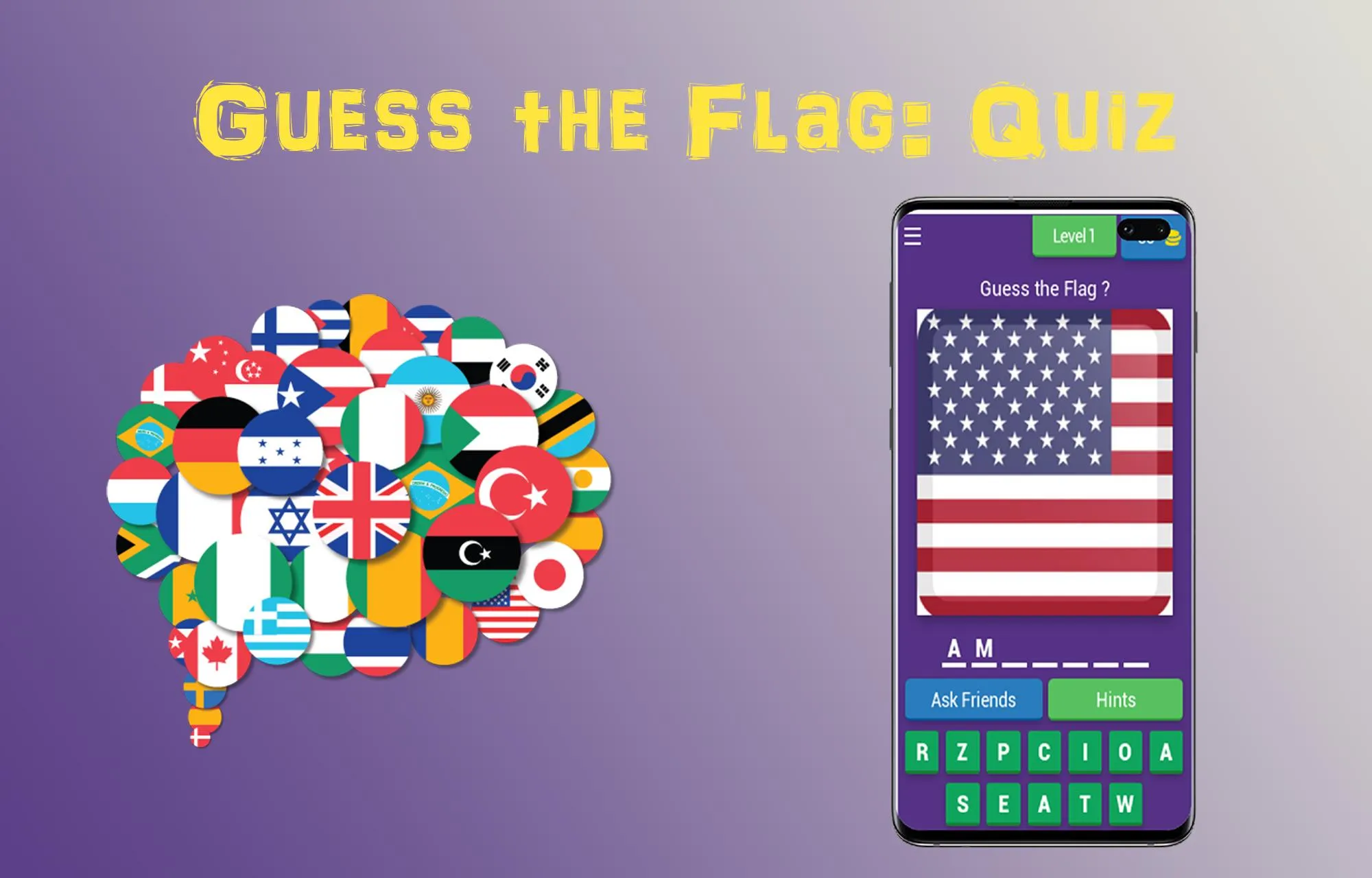 Guess the Flag: Quiz | Indus Appstore | Screenshot