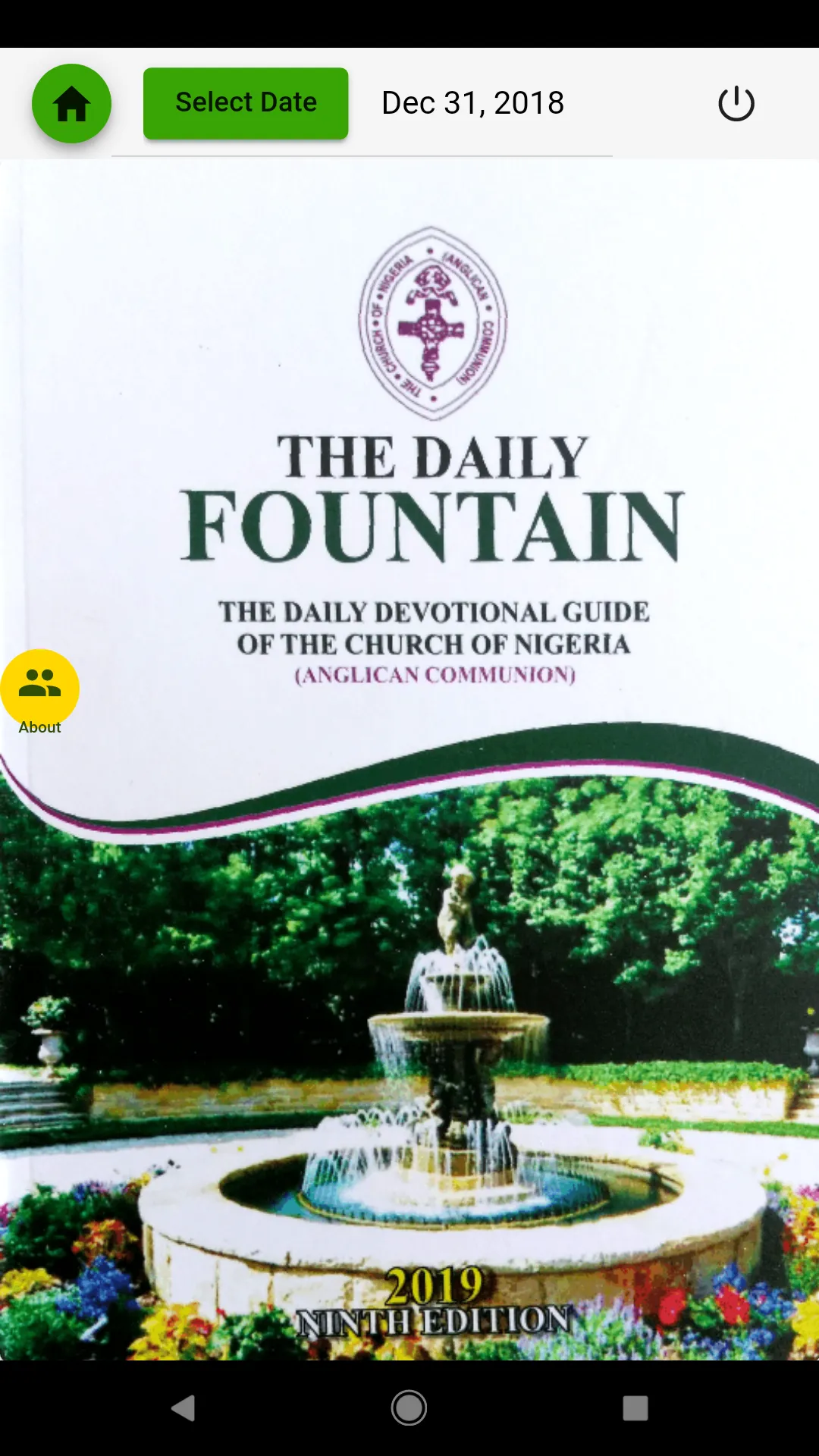 The Daily Fountain Devotional | Indus Appstore | Screenshot