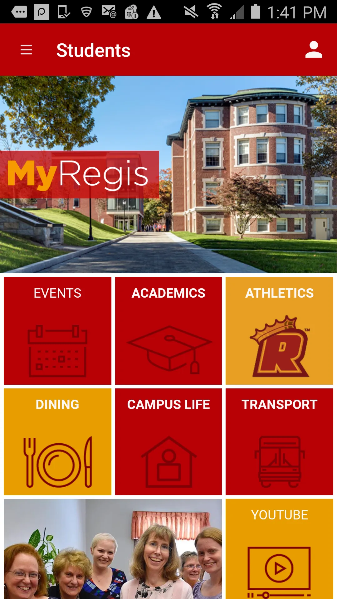 MyRegis, the Regis College app | Indus Appstore | Screenshot