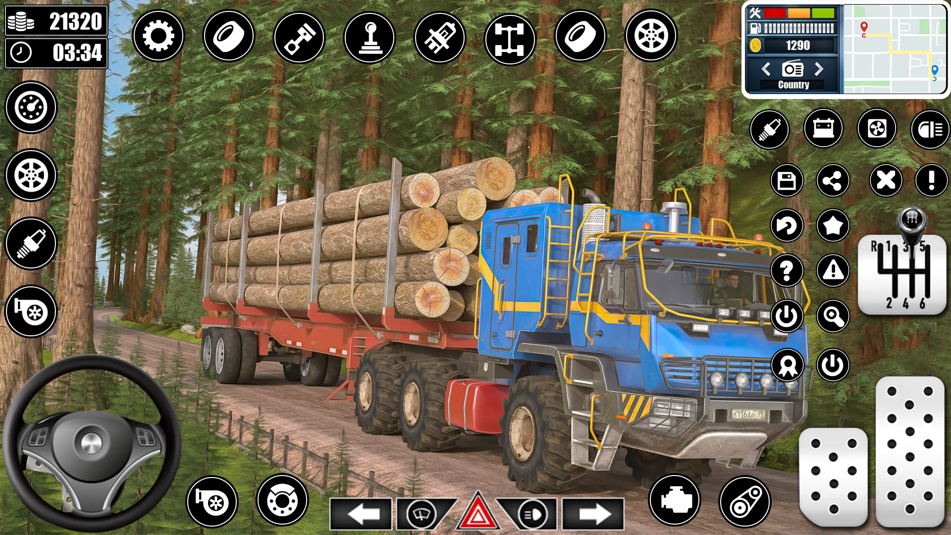 Log Transporter Truck Driving | Indus Appstore | Screenshot