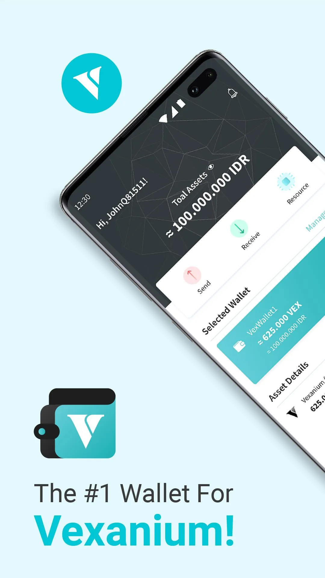 VexWallet  - Blockchain Wallet | Indus Appstore | Screenshot