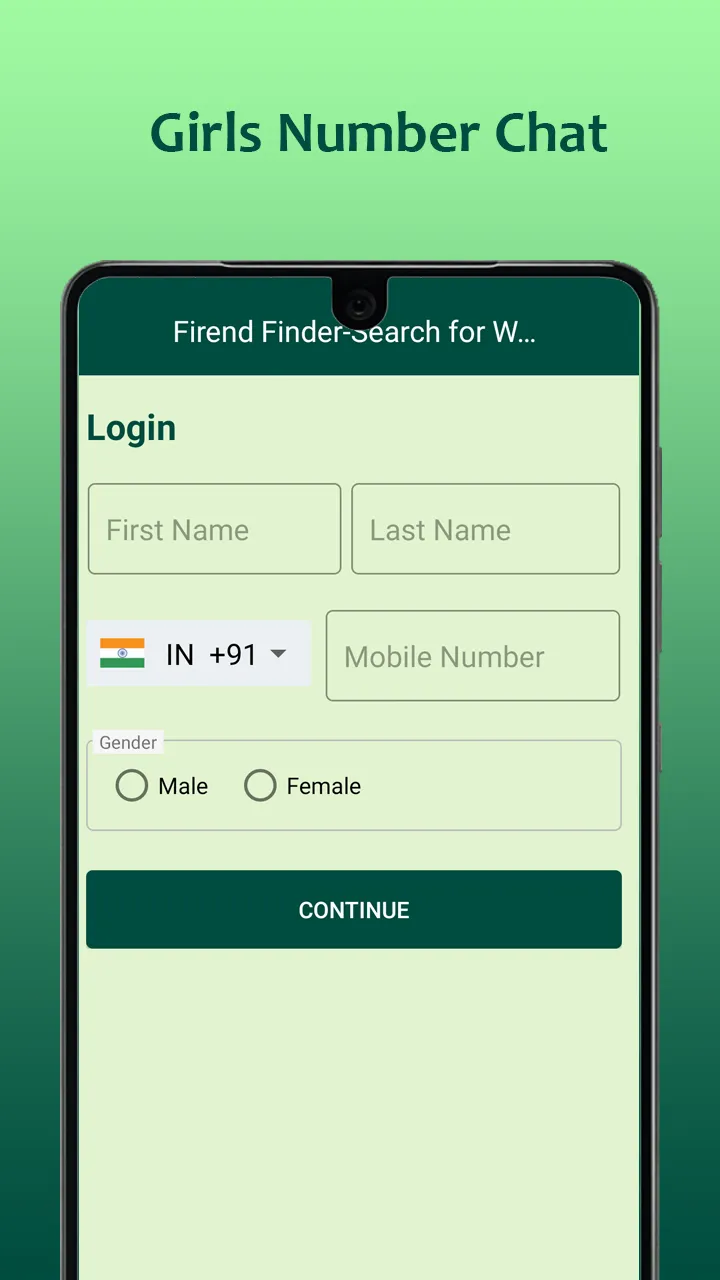 Friend Search For Girls Number | Indus Appstore | Screenshot