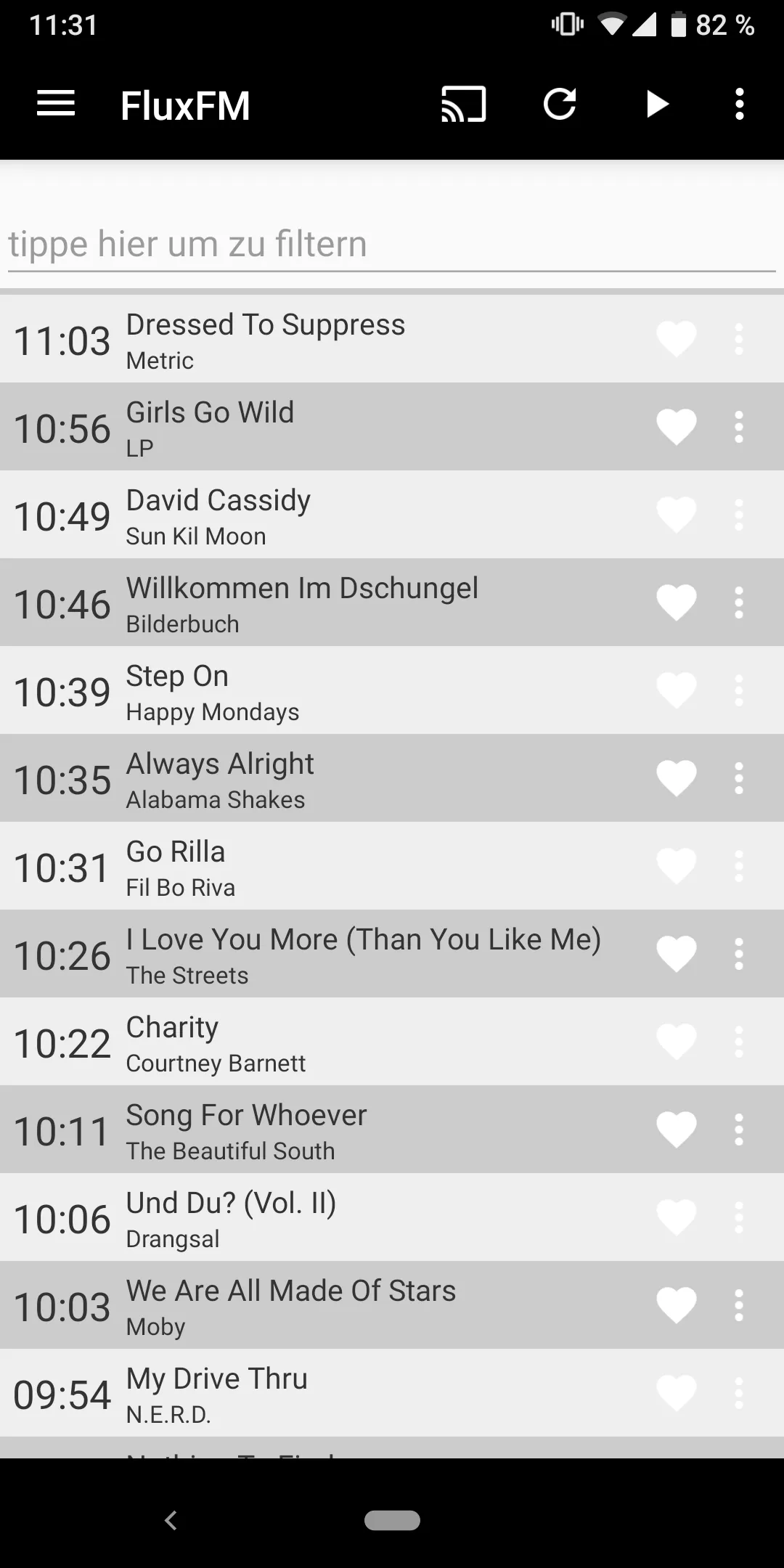 FluxFM Playlist & Stream | Indus Appstore | Screenshot