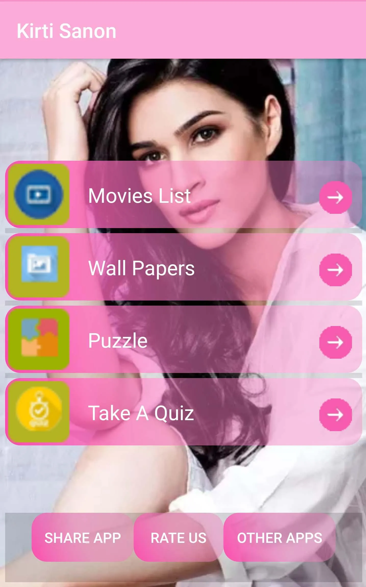 Kriti Sanon-Wallpapers,Movies | Indus Appstore | Screenshot