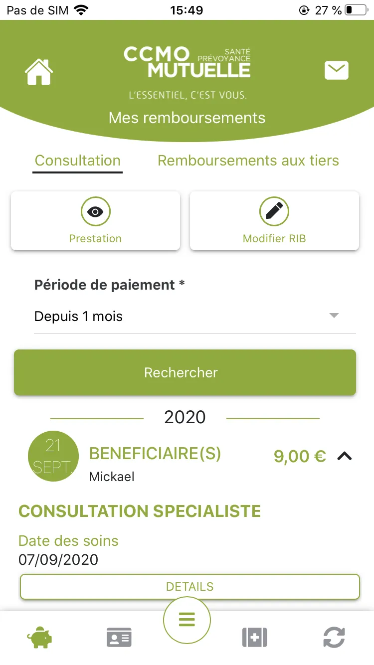 CCMO Mutuelle | Indus Appstore | Screenshot