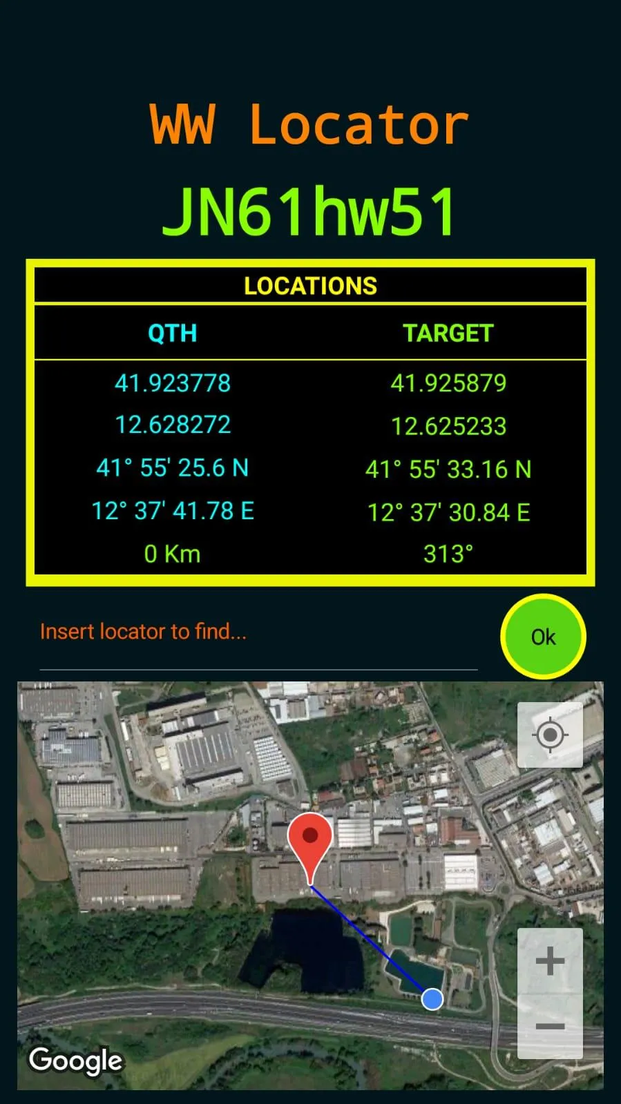 Ham QTH Locator | Indus Appstore | Screenshot