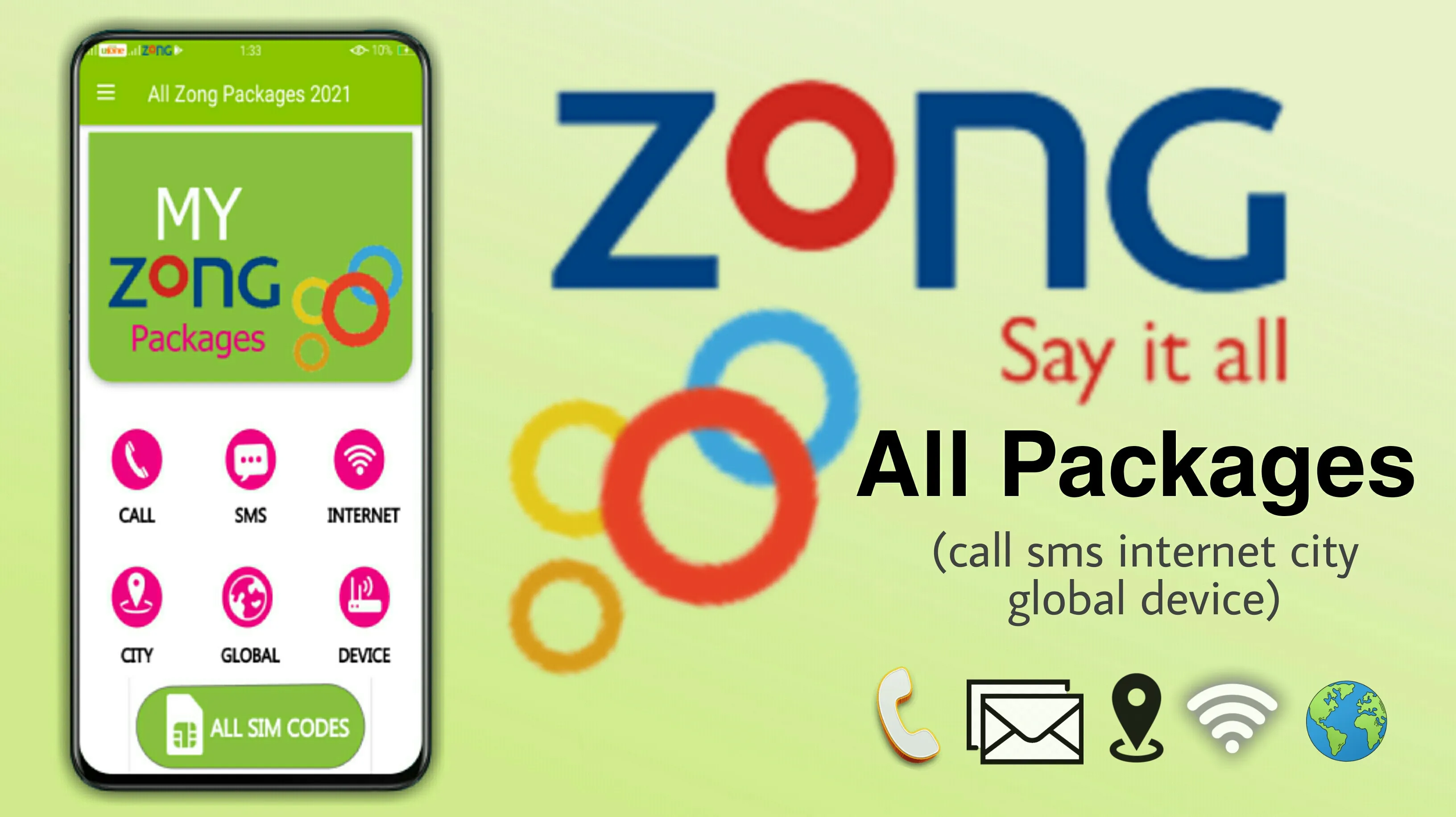 Zong Packages 2024: Internet | Indus Appstore | Screenshot