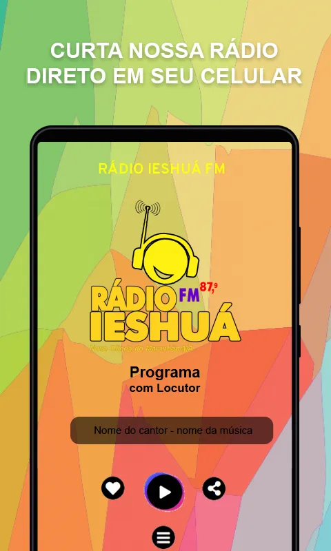 RÁDIO IESHUÁ FM | Indus Appstore | Screenshot