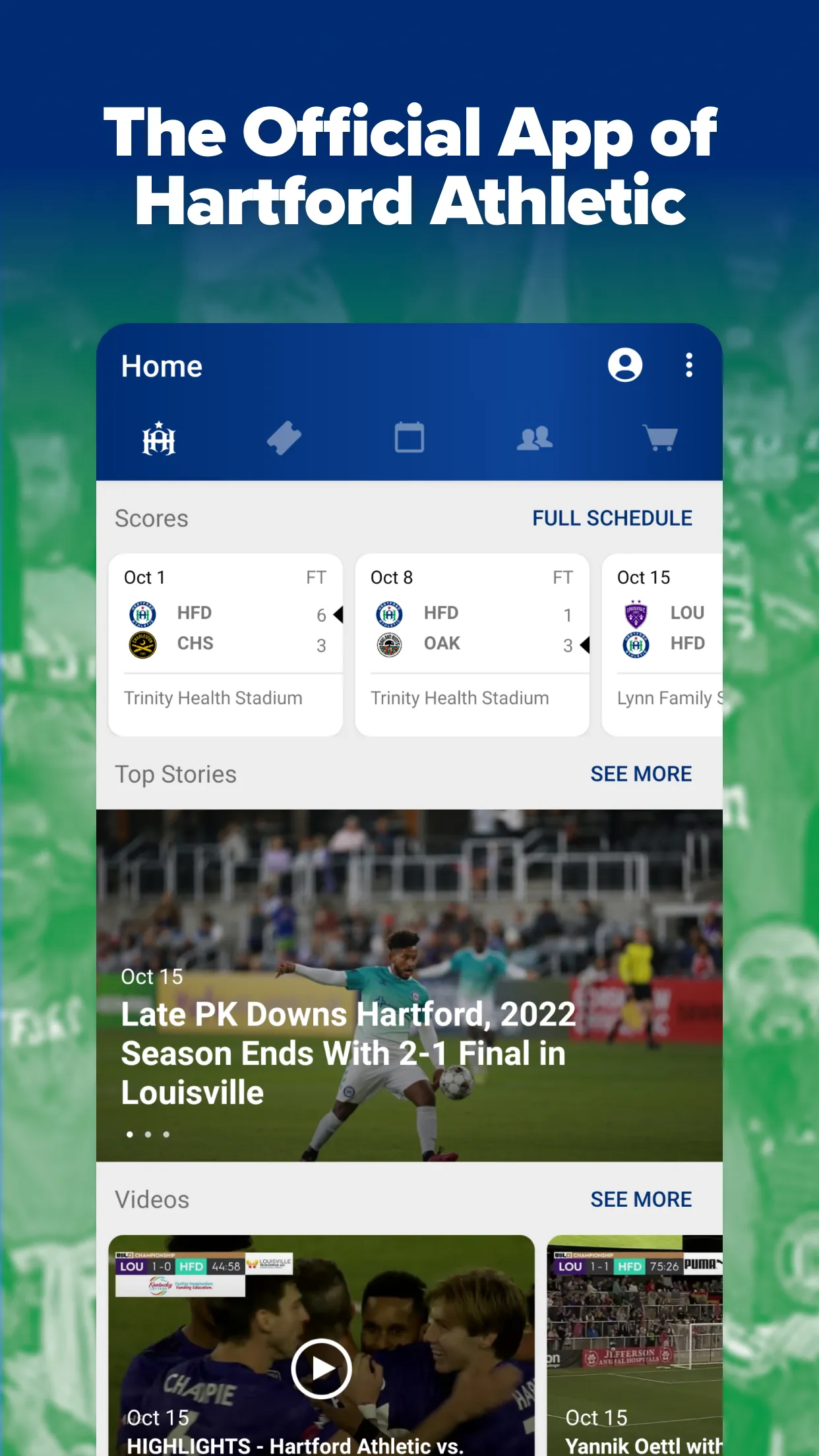 Hartford Athletic | Indus Appstore | Screenshot