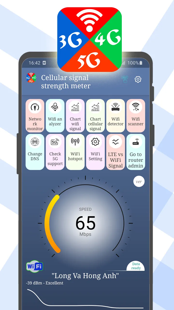 Cellular signal strength meter | Indus Appstore | Screenshot