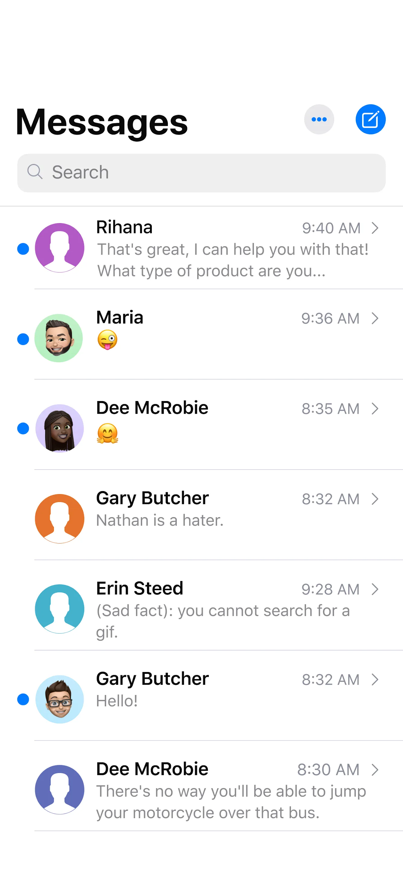 AI Messages OS 17 - Messenger | Indus Appstore | Screenshot