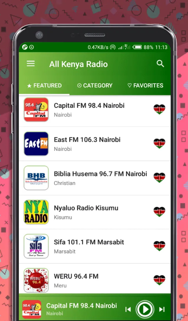 All Kenya Radio Stations App | Indus Appstore | Screenshot