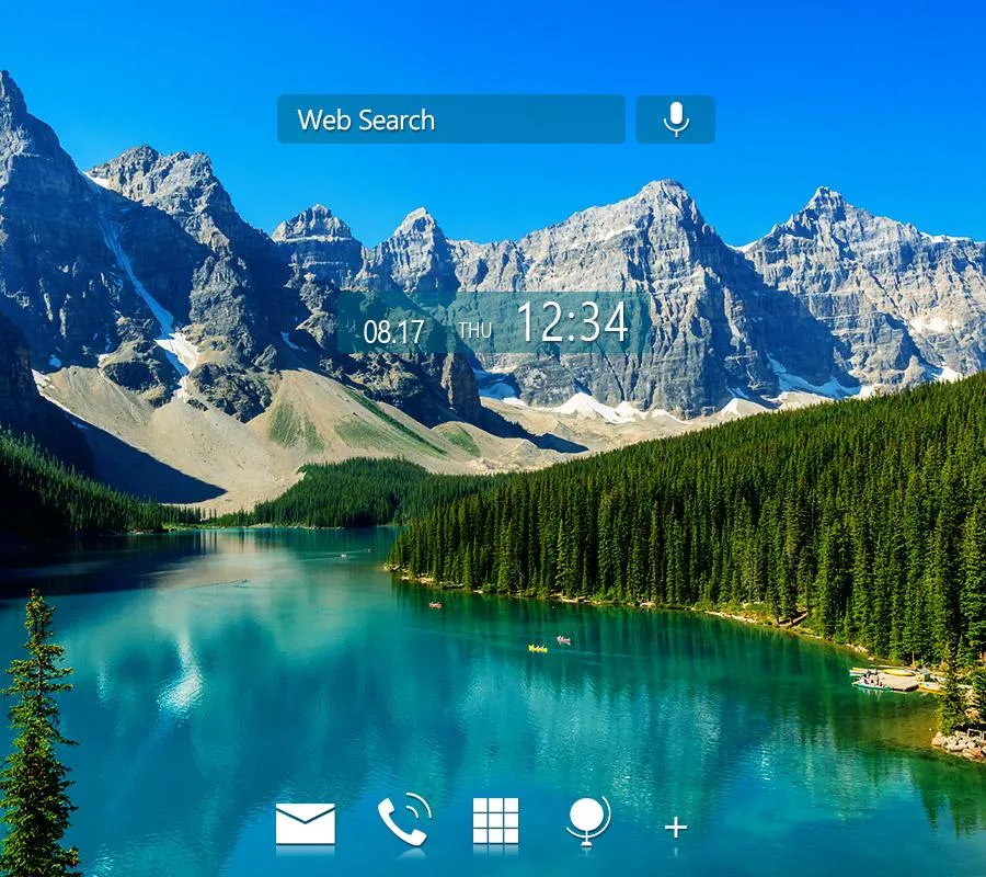 Moraine Lake Theme | Indus Appstore | Screenshot