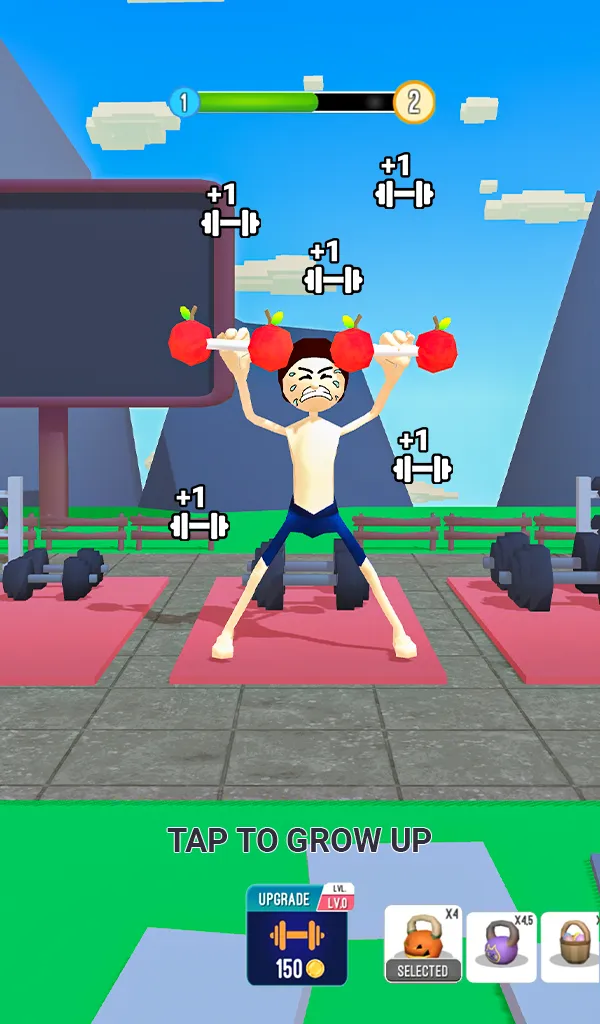Gym Workout Clicker: Muscle Up | Indus Appstore | Screenshot
