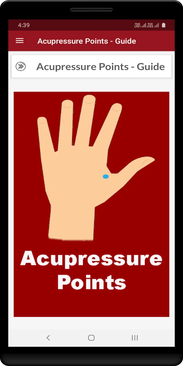 Acupressure Points - Guide | Indus Appstore | Screenshot